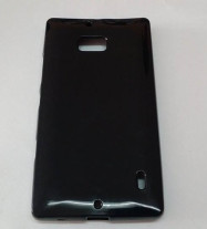 Силиконов гръб ТПУ гланц за Nokia Lumia 930 / Nokia Lumia 929 черен